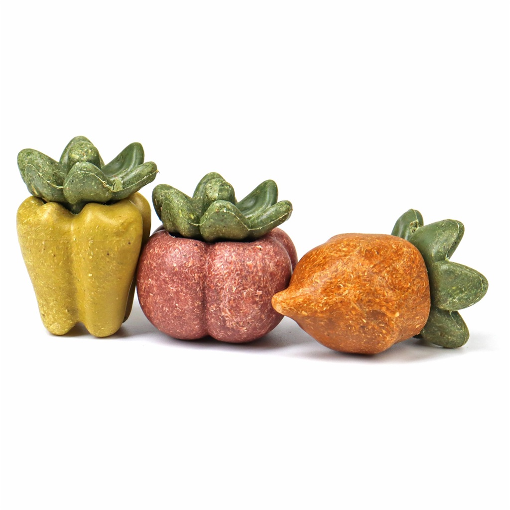 Nibble fruit and veg small animal toy and chew