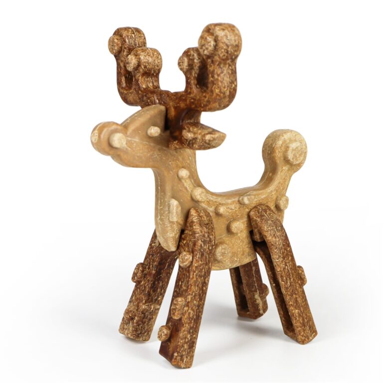Reindeer chew toy for small animal Christmas gift