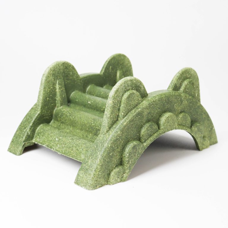 Arch Bridge Small Animal Hide Ladder Climbing Toy Edible Chew for Teeth
