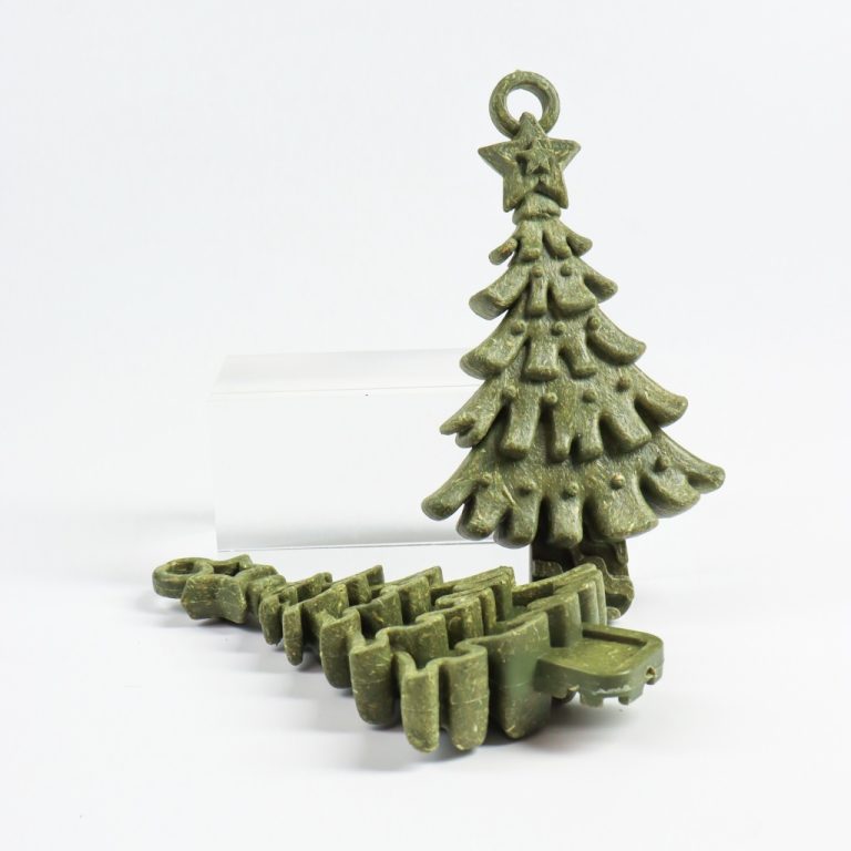 Christmas Tree Small Animal Toy Natural Nibbler Timothy Hay Chew Treat